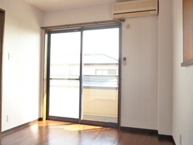 Living and room. It is a two-sided lighting in the corner room. 