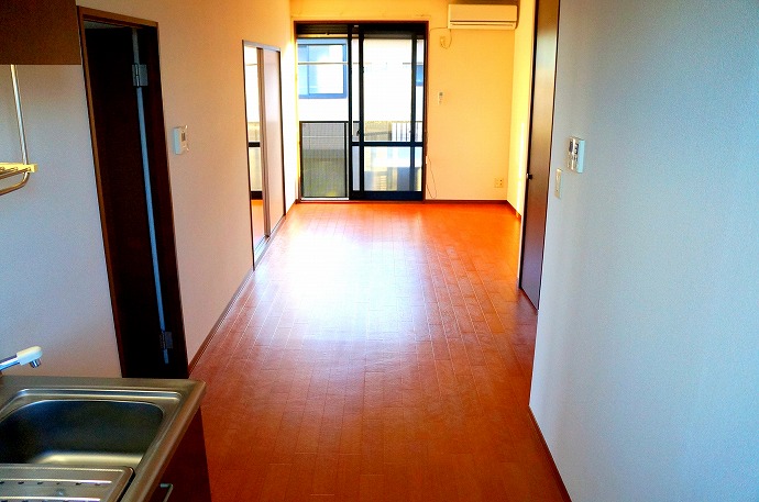 Living and room. Sunny living