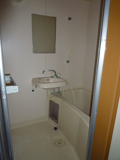 Bath. Wash basin ・ Kagami There.