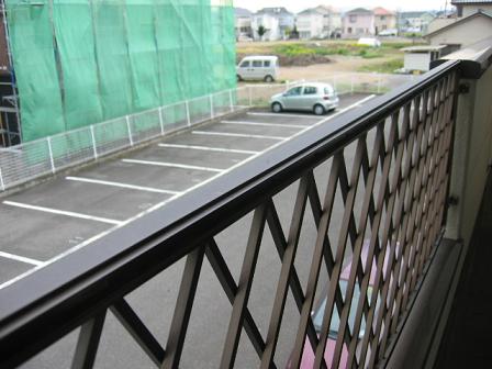 Parking lot. We have set the building south