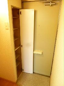 Entrance. Also have a cupboard! 