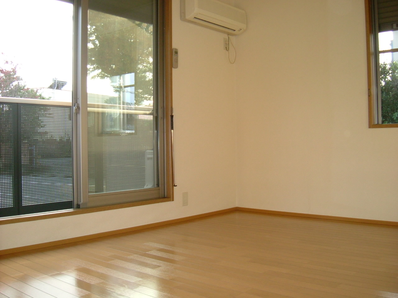 Living and room. Large windows to the south, The room is bright