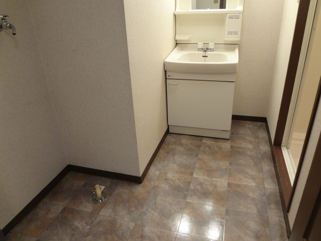 Washroom. Easy-to-use in a separate basin. 