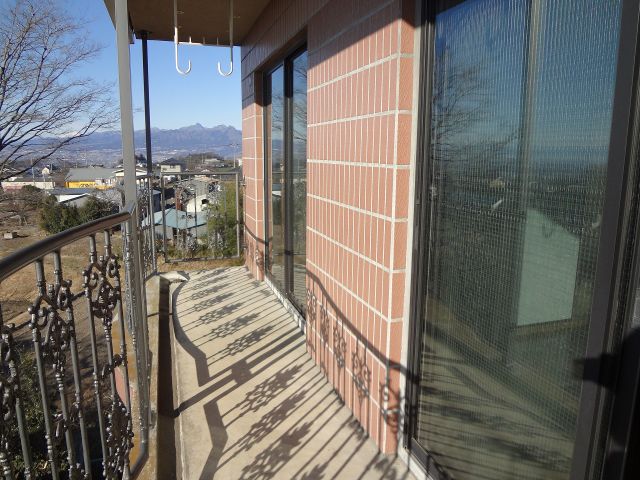 Balcony. Night view is beautiful 3 Kaikaku room. 