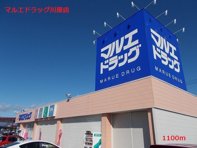 Dorakkusutoa. Marue drag Kawahara shop 1100m until (drugstore)