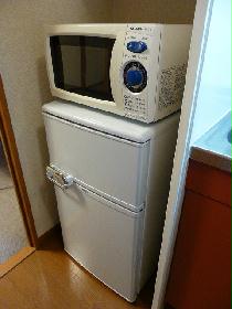 Other. Refrigerator and microwave