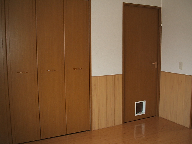 Other room space. It comes with a wicket in the door.