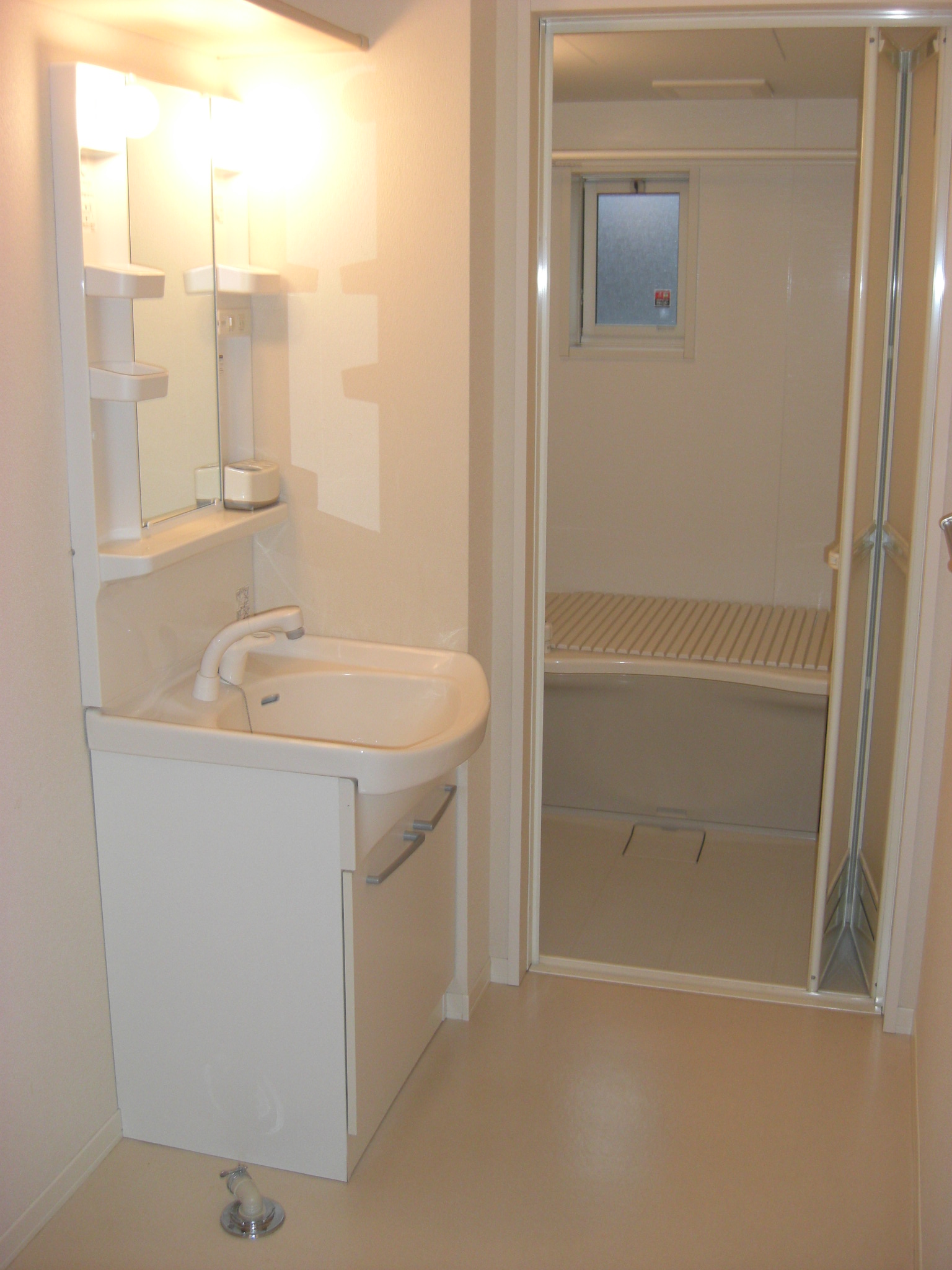 Washroom. Shampoo dresser