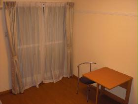 Living and room. It is the angle from the bet