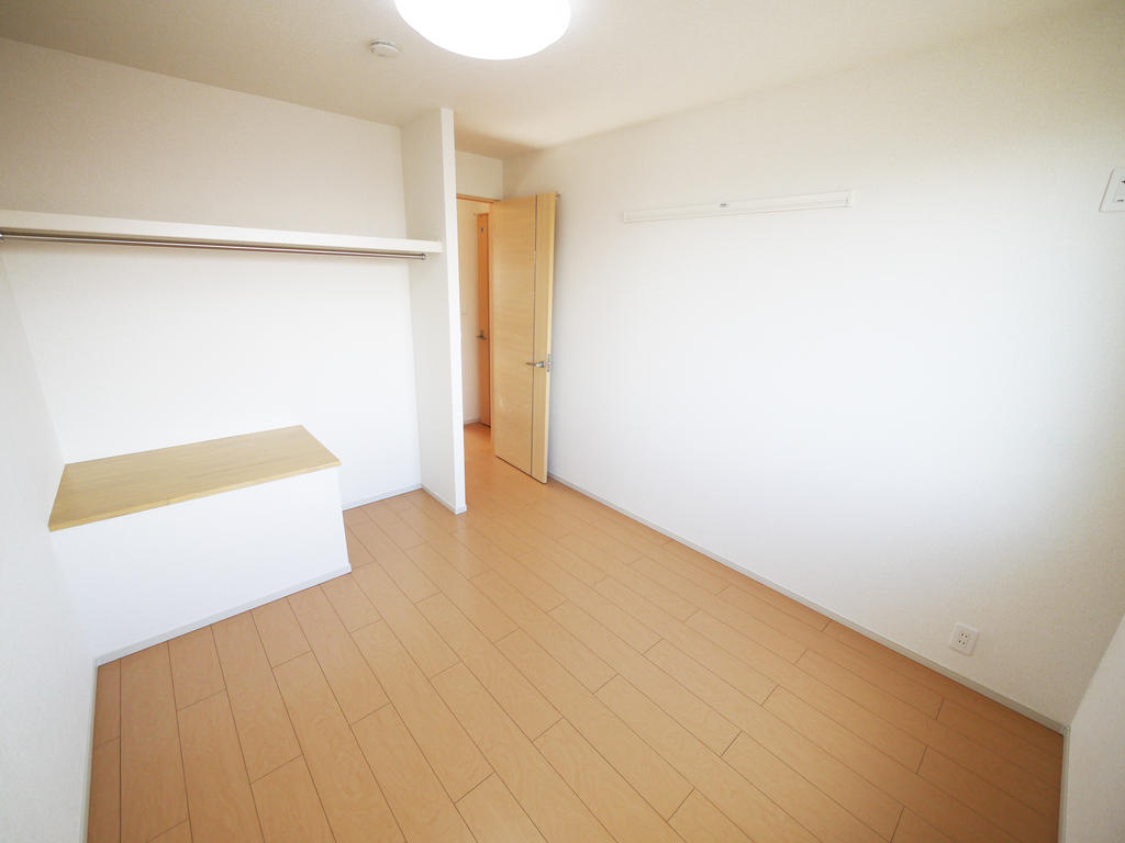 Other room space. With an open closet Western-style