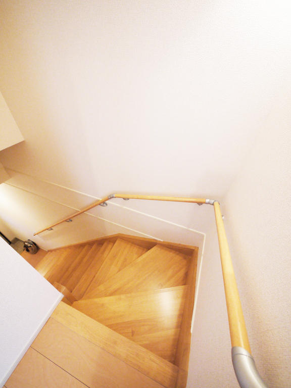 Other Equipment. Indoor spiral staircase