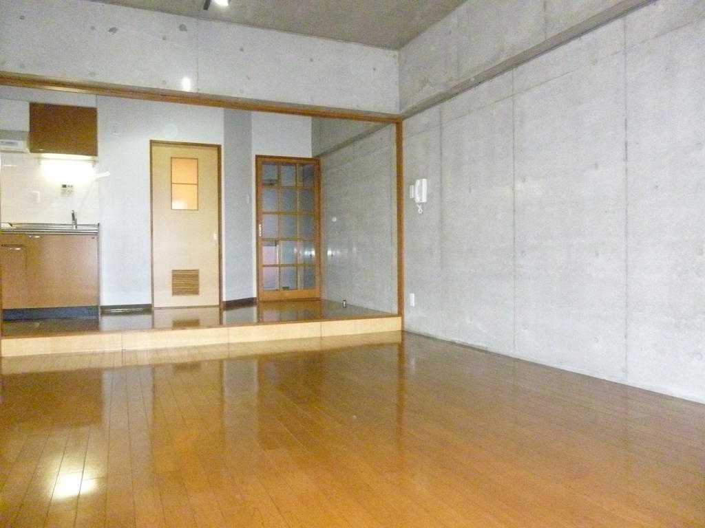 Living and room. Stylish is with spotlight!