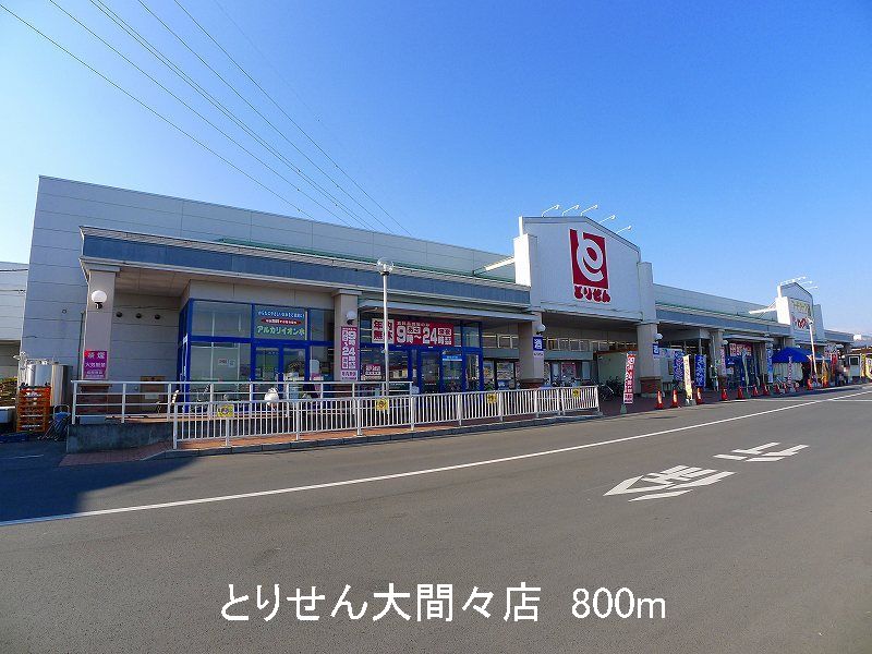 Supermarket. 800m until Torisen Omama store (Super)
