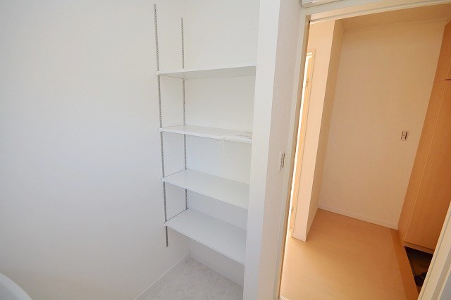 Receipt. Washroom storage