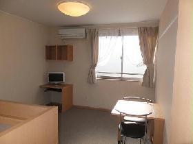 Living and room. It is taken from the room the inlet side