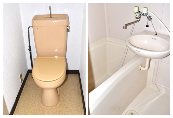 Bath. Toilet and bath is another