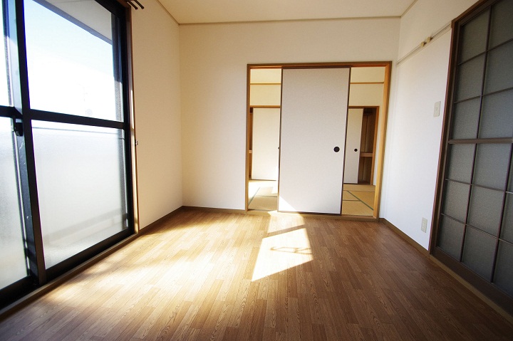 Living and room. Western style room