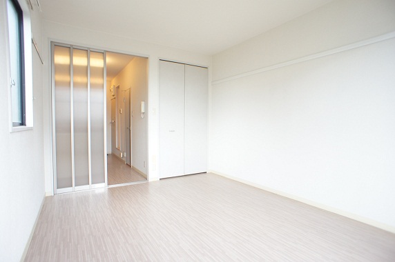 Living and room. Two-sided lighting Western-style