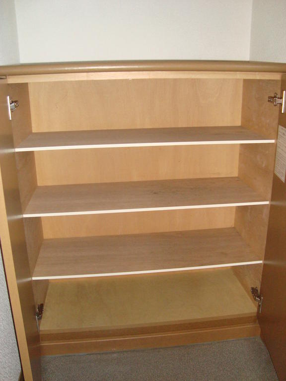 Receipt. Entrance storage