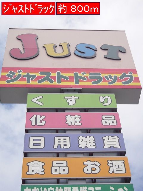 Dorakkusutoa. Just 800m to drag (drugstore)