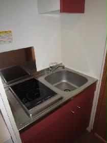 Kitchen. With electric stove