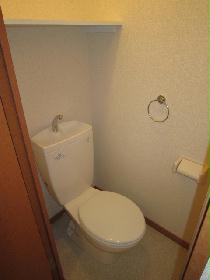 Toilet. Storage shelves Yes