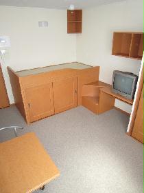 Living and room. Shooting from the window side