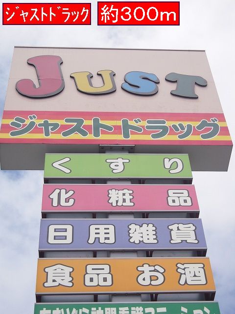 Dorakkusutoa. Just 300m to drag (drugstore)