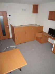 Living and room. Shooting from the window side / With bets / Bet bottom storage