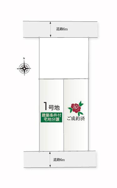 Compartment figure. Land prices -  ※ Sales compartment Figure