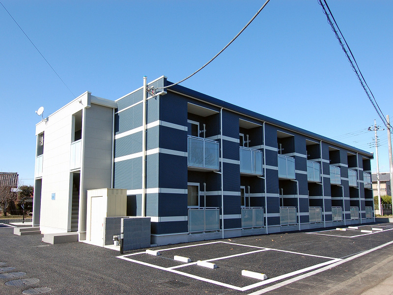 Building appearance. Property stylish appearance