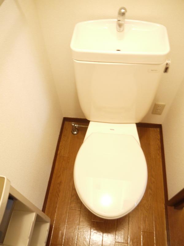 Toilet. Current work already left housed in the warm water washing toilet seat Yes