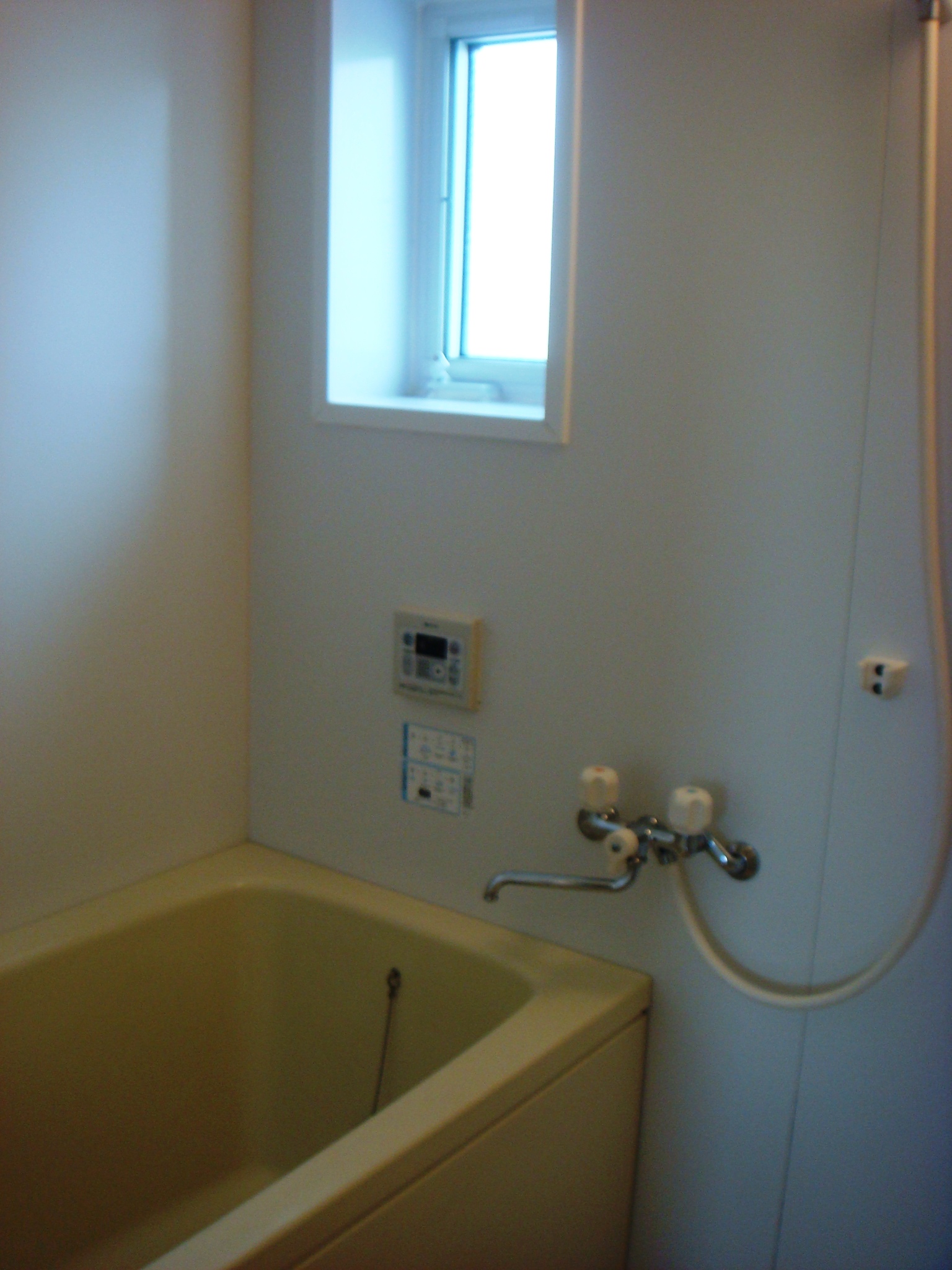 Bath. Bathroom with a window