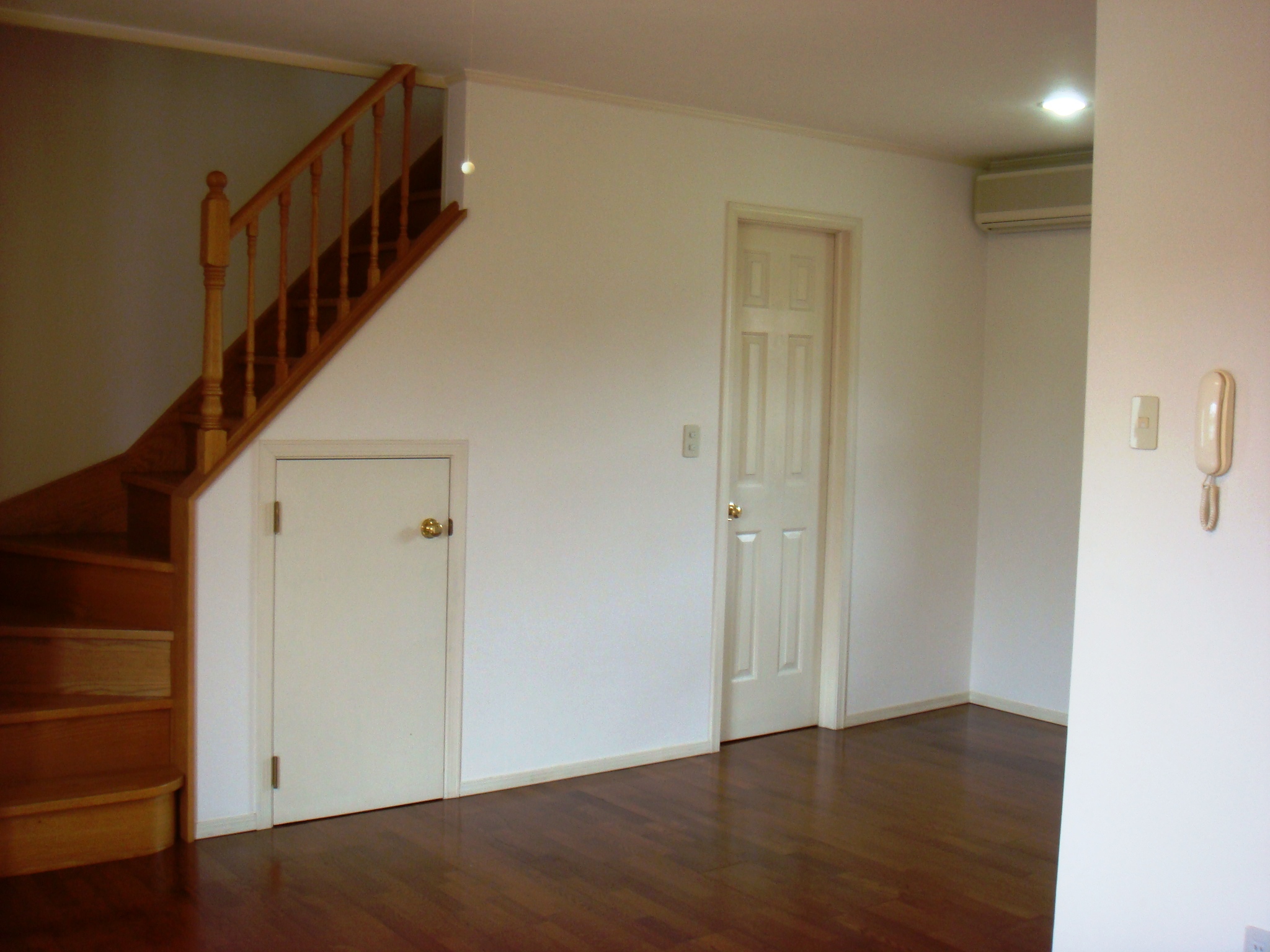 Living and room. It is housed useful under stairs