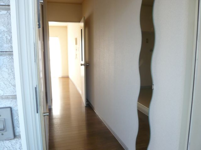 Entrance. With stylish mirror