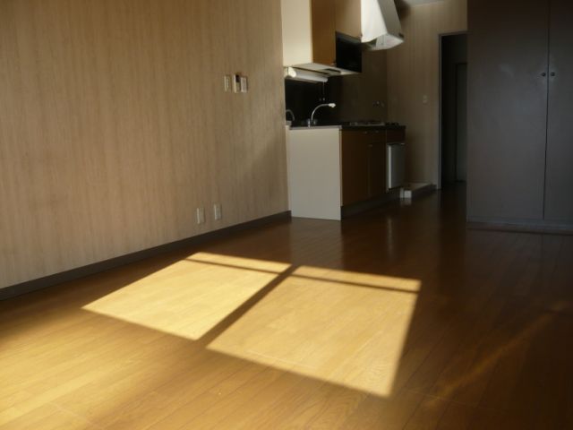 Living and room. Open since the studio