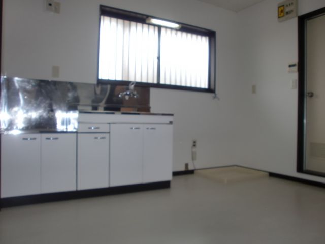 Kitchen. Bright colors of kitchen ventilation with windows and good. 