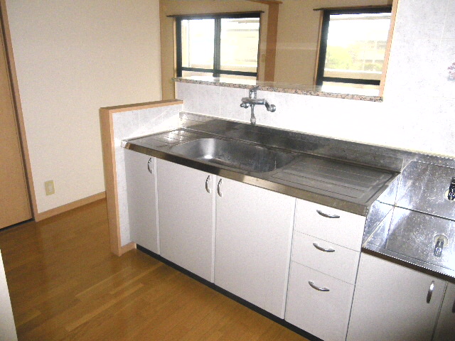 Kitchen. Longing for face-to-face kitchen