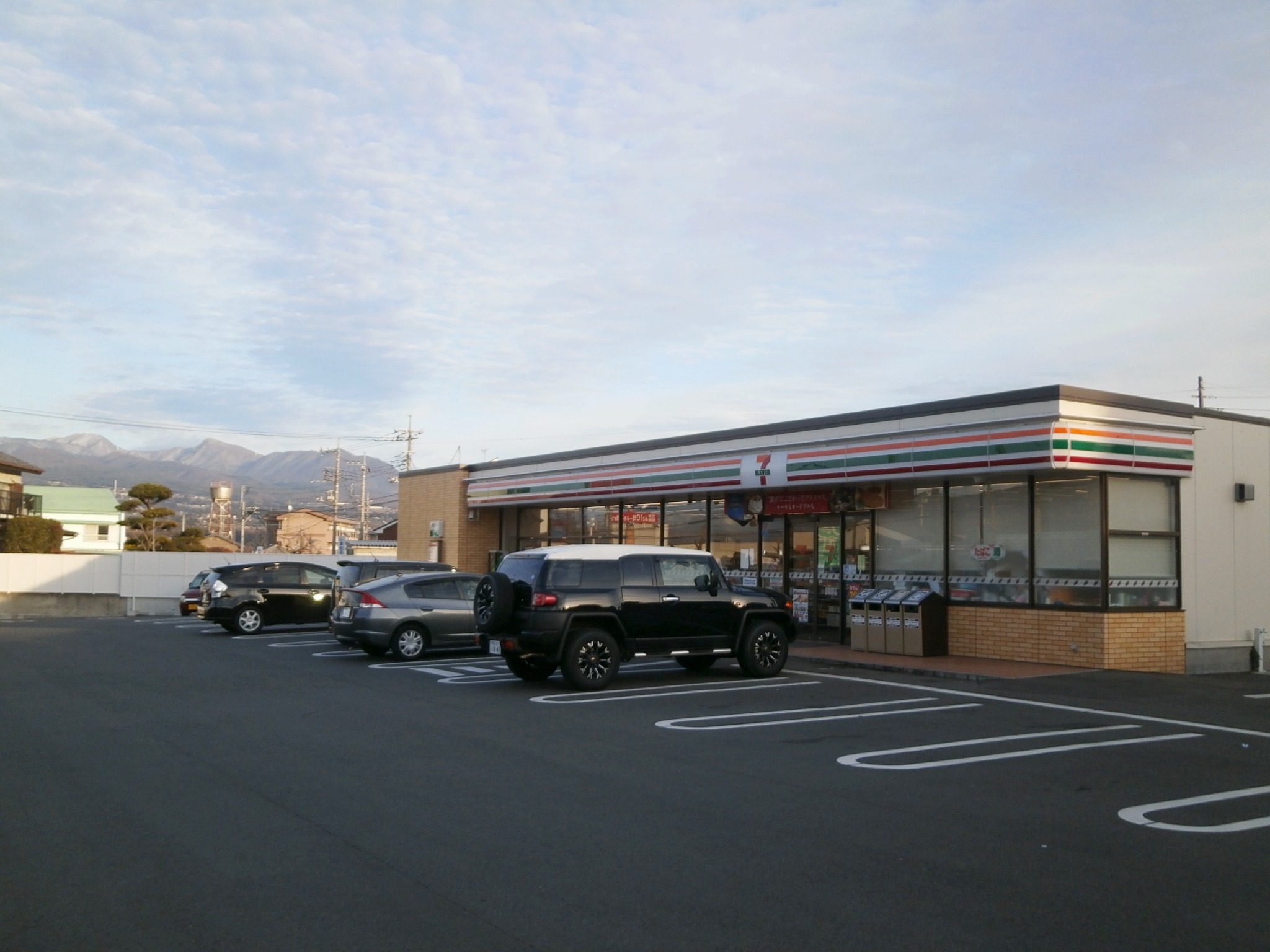 Convenience store. Seven-Eleven Shibukawa Kanai store up (convenience store) 244m