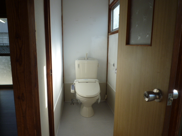 Toilet. Warm water washing toilet seat