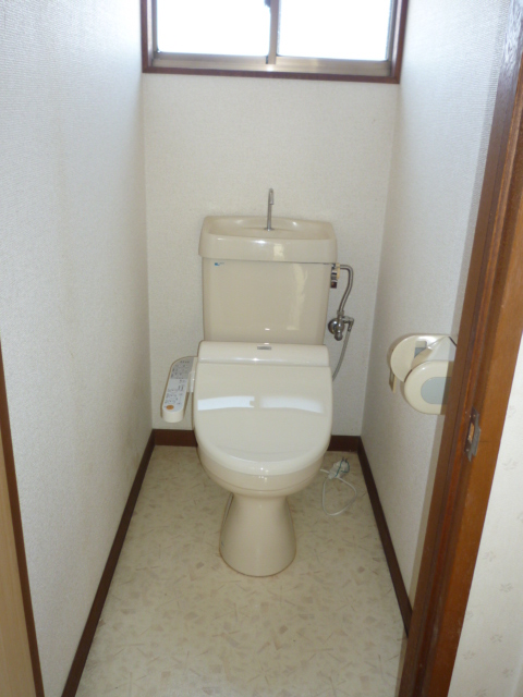 Toilet. Warm water washing toilet seat