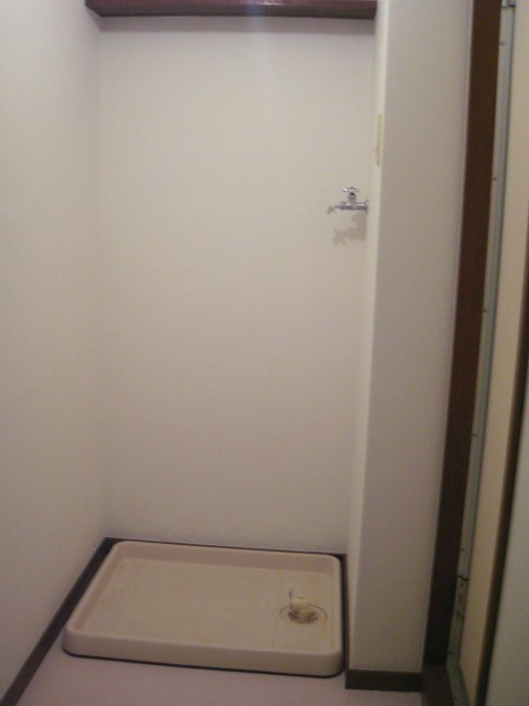 Other room space. Washing machine in the room