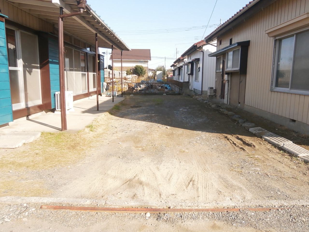 Parking lot. Two can be happy to parking.