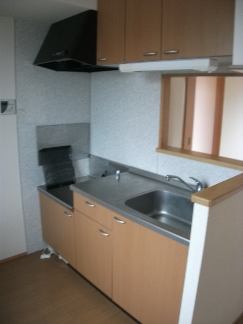 Kitchen. Easy-to-use face-to-face kitchen