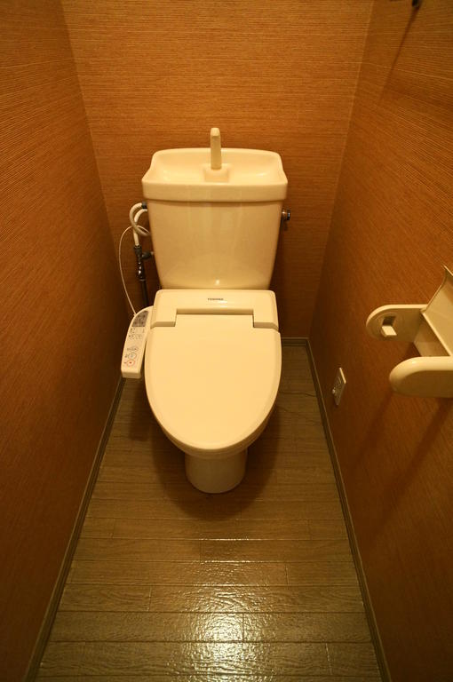 Toilet. It comes with a bidet