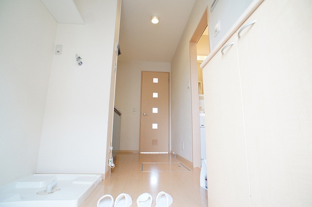 Entrance. Bright entrance