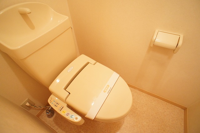 Toilet. With Washlet