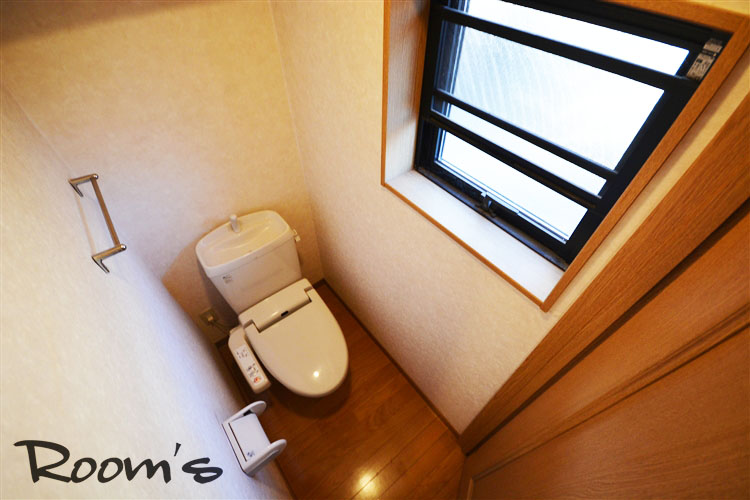 Toilet. Toilet is located in two places.