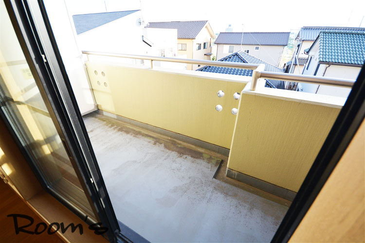 Balcony. South-facing balcony.