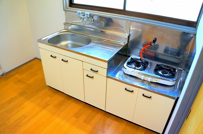 Kitchen. It is profitable with a stove